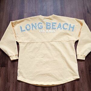 Spirit Jersey Long Beach Island LBI NJ Yellow Size L Large